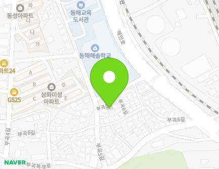 12-4 Bugok 5-gil, Donghae-si, Gangwon-do, Republic of Korea Map