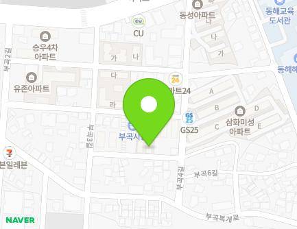 14-11 Bugok 3-gil, Donghae-si, Gangwon-do, Republic of Korea Map