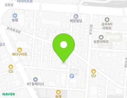 7 Bugok 1-gil, Donghae-si, Gangwon-do, Republic of Korea Map