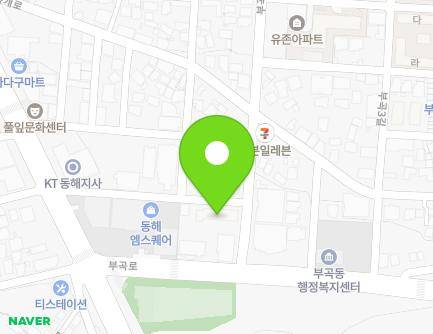 3 Bugok 2-gil, Donghae-si, Gangwon-do, Republic of Korea Map