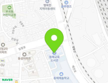 22 Bugok 5-gil, Donghae-si, Gangwon-do, Republic of Korea Map