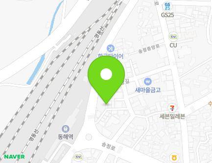 72-3 Donghaeyeok-gil, Donghae-si, Gangwon-do, Republic of Korea Map