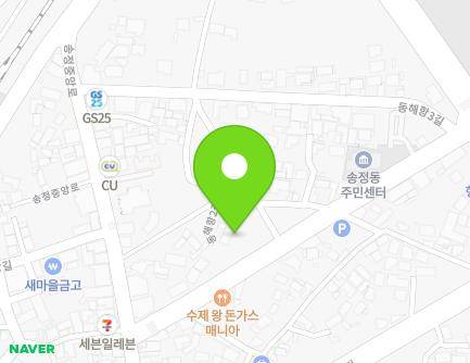 11-4 Donghaehang 2-gil, Donghae-si, Gangwon-do, Republic of Korea Map