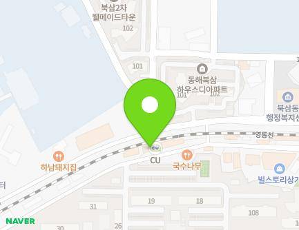 29-9 Hyojanam-gil, Donghae-si, Gangwon-do, Republic of Korea Map