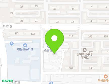 17-4 Cheongun 2-gil, Donghae-si, Gangwon-do, Republic of Korea Map