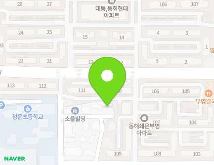 17-7 Cheongun 2-gil, Donghae-si, Gangwon-do, Republic of Korea Map