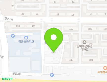 17-3 Cheongun 2-gil, Donghae-si, Gangwon-do, Republic of Korea