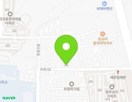 18 Chowon 2-gil, Donghae-si, Gangwon-do, Republic of Korea Map