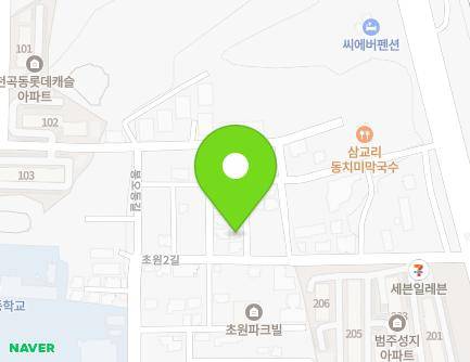 18-1 Chowon 2-gil, Donghae-si, Gangwon-do, Republic of Korea Map
