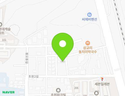 13-1 Chowon 1-gil, Donghae-si, Gangwon-do, Republic of Korea Map