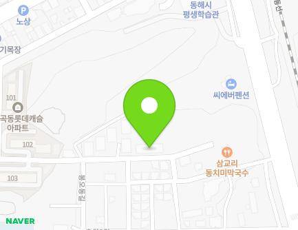14-2 Chowon 1-gil, Donghae-si, Gangwon-do, Republic of Korea Map