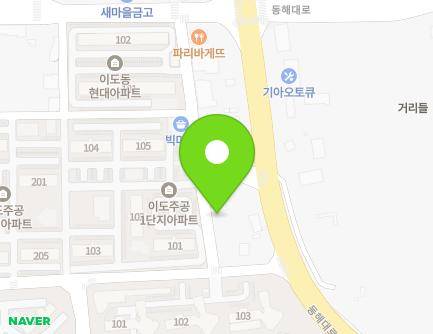 4841 Donghae-daero, Donghae-si, Gangwon-do, Republic of Korea Map