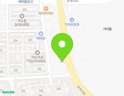 4839 Donghae-daero, Donghae-si, Gangwon-do, Republic of Korea Map