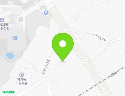 43-8 Dansilgawon 2-gil, Donghae-si, Gangwon-do, Republic of Korea Map