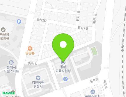 117 Cheongok-ro, Donghae-si, Gangwon-do, Republic of Korea Map