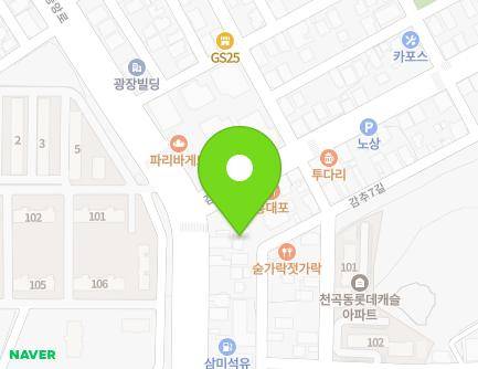 15-1 Gamchu 7-gil, Donghae-si, Gangwon-do, Republic of Korea Map