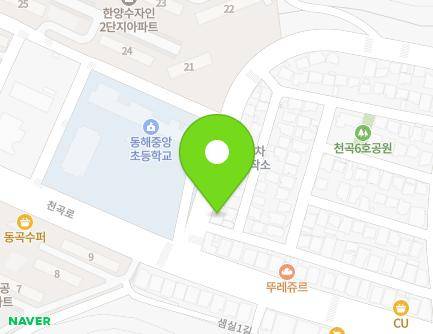 39 Cheongok-ro, Donghae-si, Gangwon-do, Republic of Korea Map