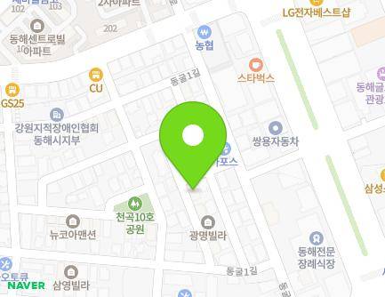 10-4 Donggul 1-gil, Donghae-si, Gangwon-do, Republic of Korea Map