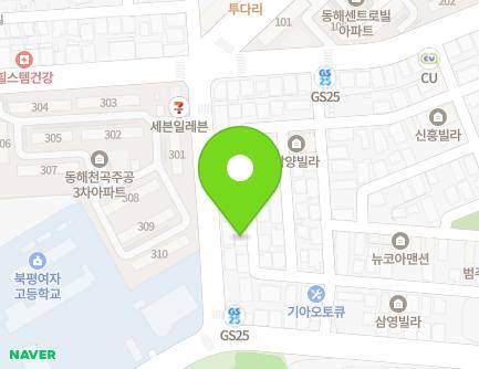 55 Donggul 1-gil, Donghae-si, Gangwon-do, Republic of Korea Map