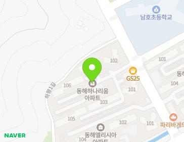 115 Pyeongwon-ro, Donghae-si, Gangwon-do, Republic of Korea Map