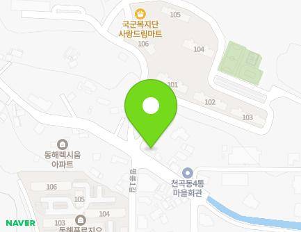 56 Pyeongneung-gil, Donghae-si, Gangwon-do, Republic of Korea Map