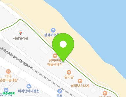 53 Thema town-gil, Samcheok-si, Gangwon-do, Republic of Korea Map