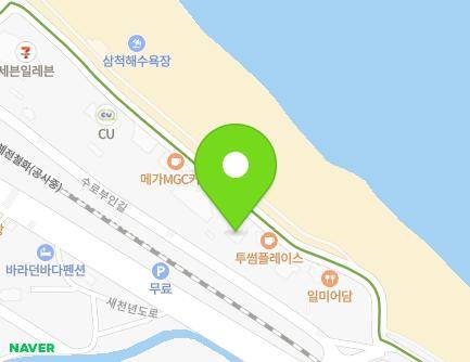 39 Thema town-gil, Samcheok-si, Gangwon-do, Republic of Korea Map