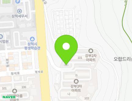 4122-21 Donghae-daero, Samcheok-si, Gangwon-do, Republic of Korea Map