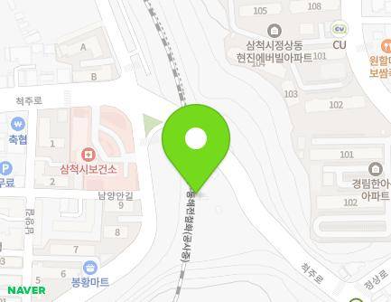 94 Cheokju-ro, Samcheok-si, Gangwon-do, Republic of Korea Map