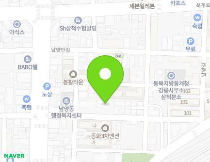 25 Namyang-gil, Samcheok-si, Gangwon-do, Republic of Korea Map