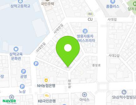 24-14 Sadaean 1-gil, Samcheok-si, Gangwon-do, Republic of Korea Map