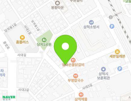 91-70 Bonghwang-ro, Samcheok-si, Gangwon-do, Republic of Korea Map