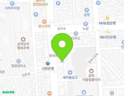 26 Jinju-ro, Samcheok-si, Gangwon-do, Republic of Korea Map