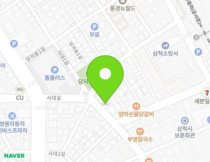 27 Sadae-gil, Samcheok-si, Gangwon-do, Republic of Korea Map