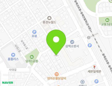 26-14 Sadae 1-gil, Samcheok-si, Gangwon-do, Republic of Korea Map