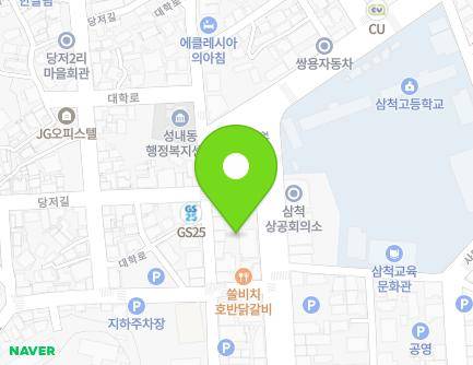 49 Jinju-ro, Samcheok-si, Gangwon-do, Republic of Korea Map