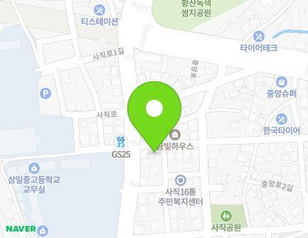 11-21 Sajik-ro 4-gil, Samcheok-si, Gangwon-do, Republic of Korea Map