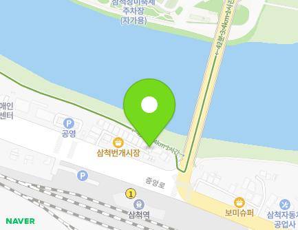 14-41 Jungang-ro, Samcheok-si, Gangwon-do, Republic of Korea Map