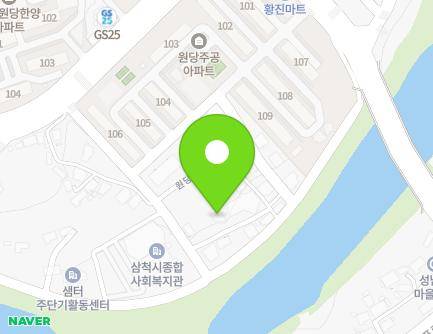 65 Wondang-ro 2-gil, Samcheok-si, Gangwon-do, Republic of Korea Map