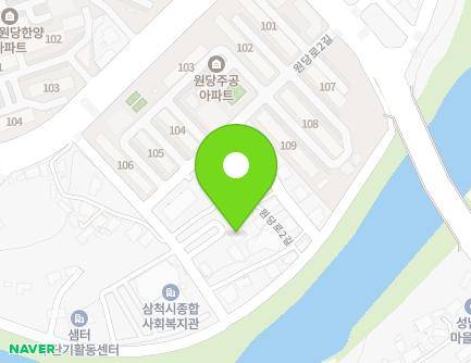 55-20 Wondang-ro 2-gil, Samcheok-si, Gangwon-do, Republic of Korea Map