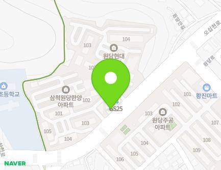 297 Osipcheon-ro, Samcheok-si, Gangwon-do, Republic of Korea Map