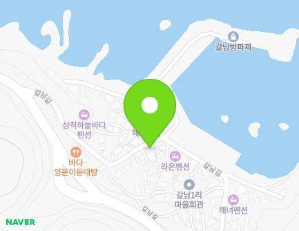 44 Gallam-gil, Wondeok-eup, Samcheok-si, Gangwon-do, Republic of Korea Map