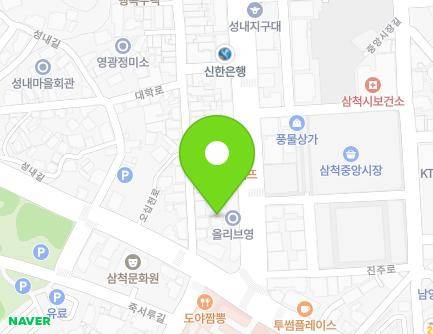 7 Jinju-ro, Samcheok-si, Gangwon-do, Republic of Korea Map