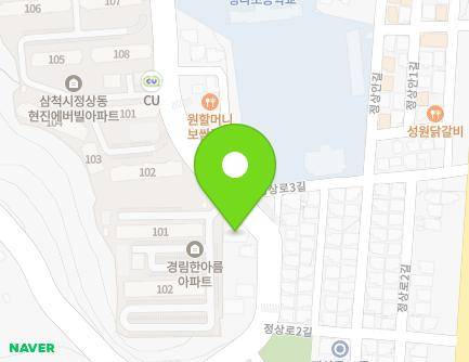 19 Jeongsang-ro, Samcheok-si, Gangwon-do, Republic of Korea Map