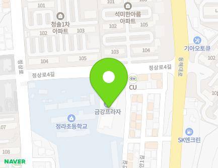 97 Jeongsangan-gil, Samcheok-si, Gangwon-do, Republic of Korea Map