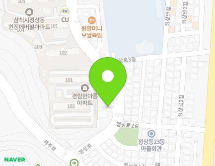 15 Jeongsang-ro, Samcheok-si, Gangwon-do, Republic of Korea Map