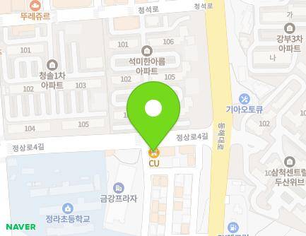 104 Jeongsangan-gil, Samcheok-si, Gangwon-do, Republic of Korea Map