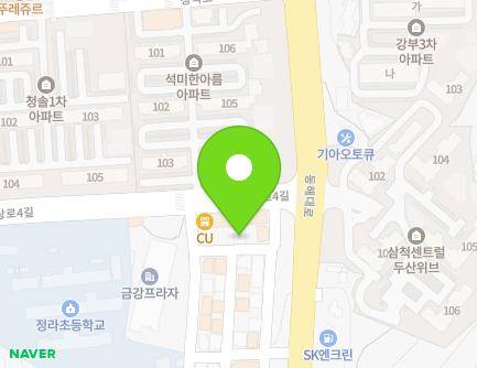 96-15 Jeongsangan-gil, Samcheok-si, Gangwon-do, Republic of Korea Map