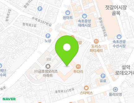 28 Jungang-ro 121beon-gil, Sokcho-si, Gangwon-do, Republic of Korea Map