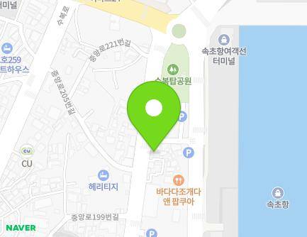 210 Jungang-ro, Sokcho-si, Gangwon-do, Republic of Korea Map